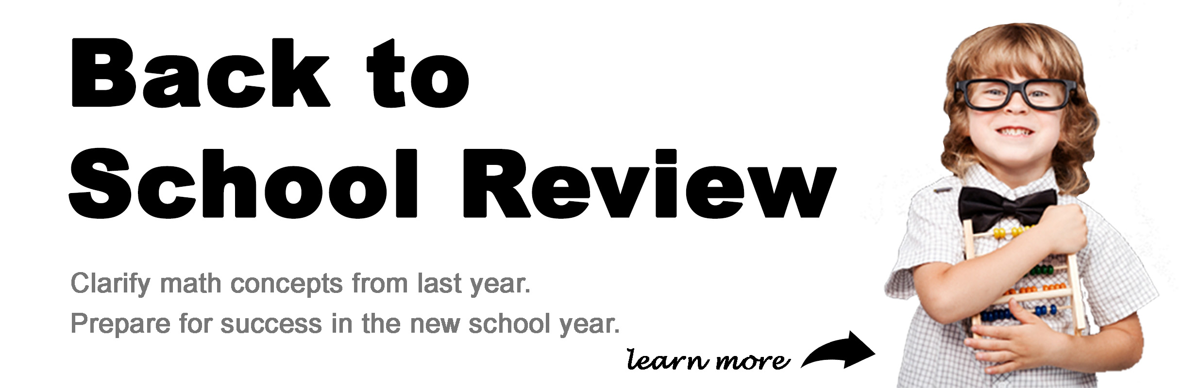 Back to School Math Review